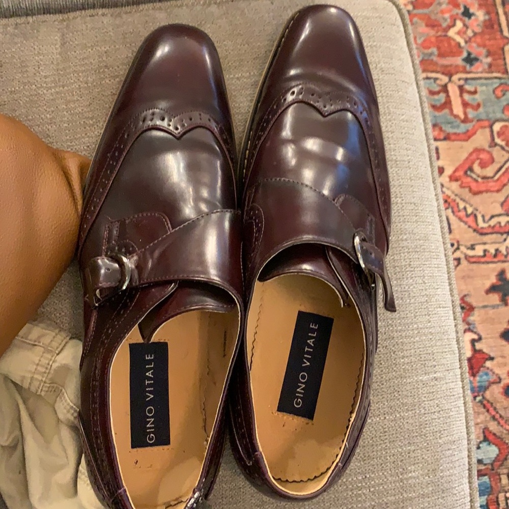 Gino Vitale size 13 buckle men’s shoes